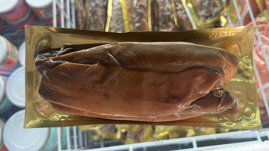 Boneless sliced smoked fish رنجه شرائح مخليه