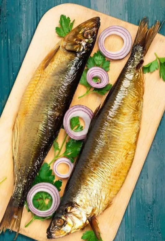 Whole smoked fish رنجه سليمه مدخنه